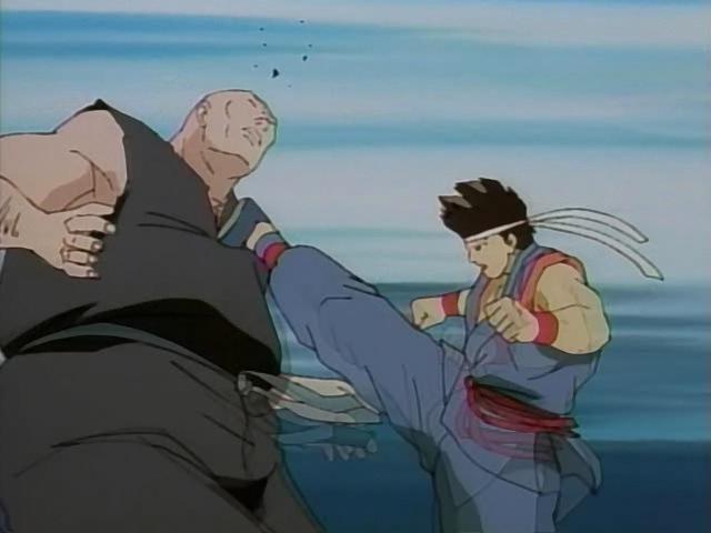 Otaku Gallery  / Anime e Manga / Virtua Fighter / Screen Shots / 01 - Il primo bacio / 154.jpg